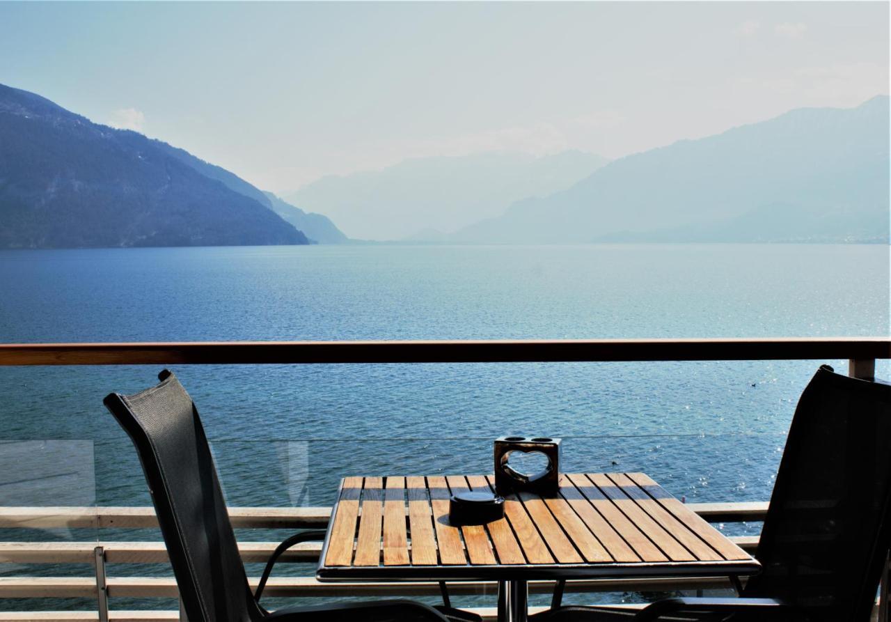 Strandhotel Seeblick Faulensee Esterno foto