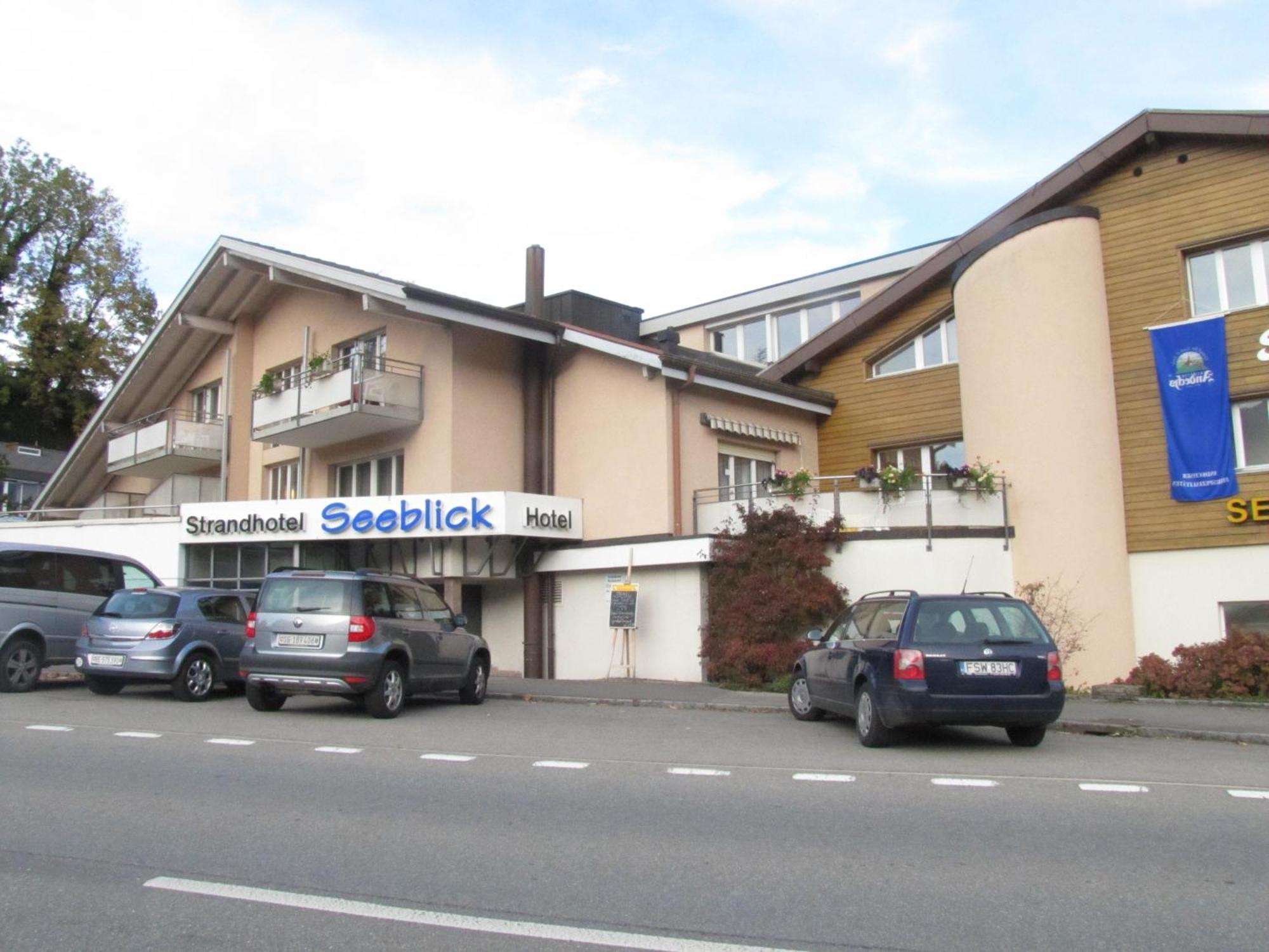 Strandhotel Seeblick Faulensee Esterno foto