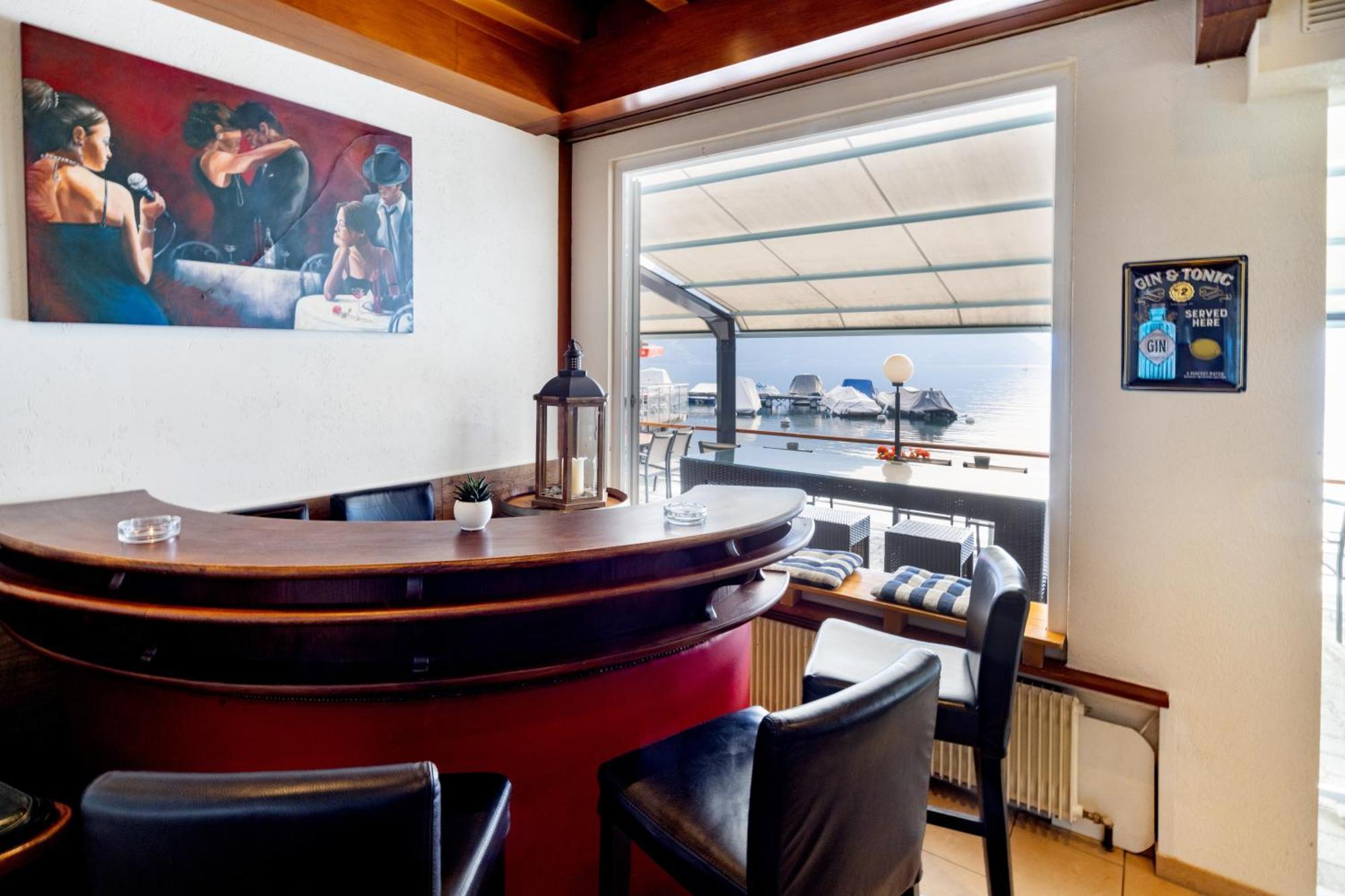 Strandhotel Seeblick Faulensee Esterno foto